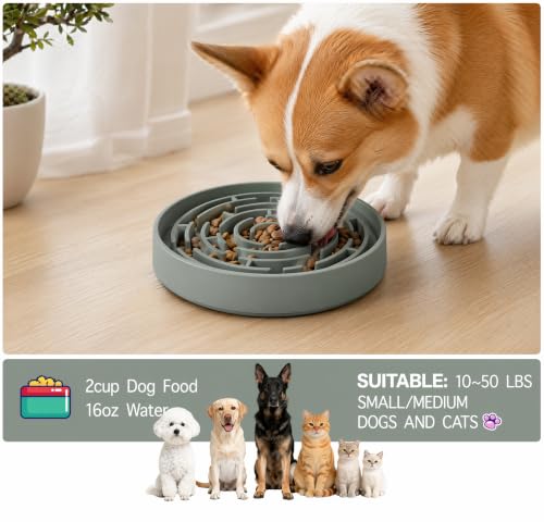 Dog Lick Mat for Anxiety Relief, Slow Feeder Bowl for Dogs & Cats, Silicone Lick Pad with Strong Suction Cups for Pet Grooming, Bath, Tooth Cleaning, Distraction and Calming, Purple - color: Purple+Purple
