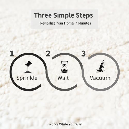 Lapew Cocoa Butter Cashmere Carpet Deodorizer Powder - Pet Safe Freshener for Vacuuming | Scented Odor Eliminator for Home | 16 oz - size: 16 Ounce (Pack of 1)