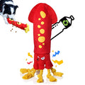 lilfrd Water Bottle Octopus Dog Toy, Squeaky Rope Stuffless Toys for Dogs - style: Octopus