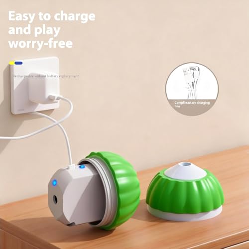 Interactive Cat Toys for Indoor Cats,Automatic Moving Kitten Toys - color: P08-Green