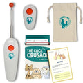 ALBERT & MIA Cat Clicker Training Kit + The Click Crusade Bundle (Cat Training Card Game Guide to Clicker Training for Cats for Teaching Tricks, Improving Communication and Bonding with Your Kitten