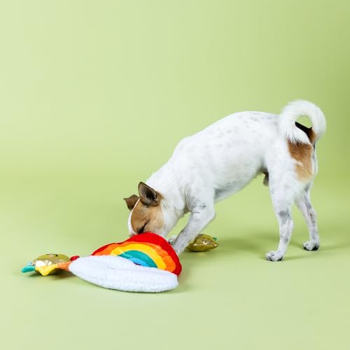 Fringe Studio Look ON The Bright Side Hide and Seek Plush Dog Toy, Pet Shop Collection (289258) - color: Bright Side