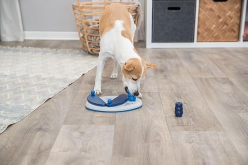 Trixie Push Away Dog Enrichment Toy, Intermediate Level 2 Dog Puzzle, Interactive Treat Game - style: Interactive