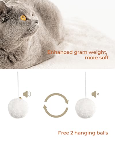 FourFurPets Modern Cat Tree for Large Cats, Full Sisal Cat Scratching Post - color: Greige, size: 19.7"L x 13.4"W x 22"H