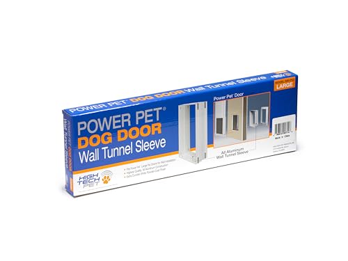 High Tech Pet Wall Adapter Tunnel for Power Pet PX-2 Electronic Pet Door, Large