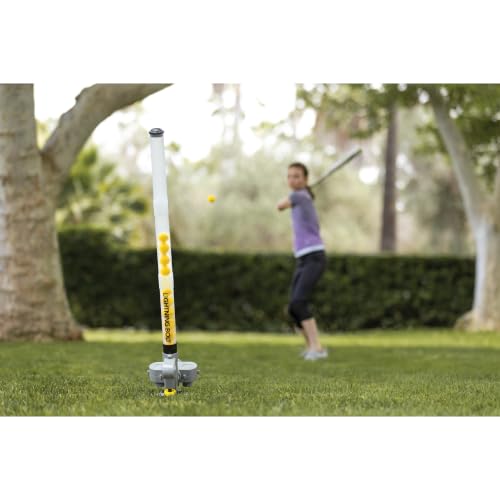 SKLZ Pitching Machine | Improve Your Swing | Ideal for Baseball & Softball Drills | Develops Hitting Power and Fielding Skills | Portable & Easy to Use - style: Lightning Bolt Pro