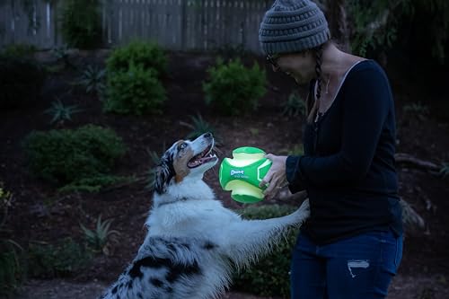 ChuckIt! Kick Fetch Dog Toy Ball, Glow In The Dark, Small - size: Small, style: Max Glow