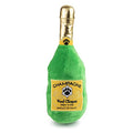 Haute Diggity Dog Woof Clicquot Classic Plush Dog Toy Wine Parody Chew Toys - color: Clicquot Classic (Green), size: One Size