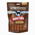 SmartBones Stuffed Twistz with Peanut Butter, Rawhide-Free Chews for Dogs Stuffed with Pork Flavor, 6 Twistz - size: 6.9 Ounce (Pack of 1)