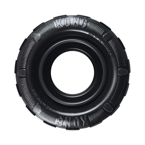 KONG Extreme Tires Natural Rubber Chew Toy, for Medium/Large Dogs - size: Large