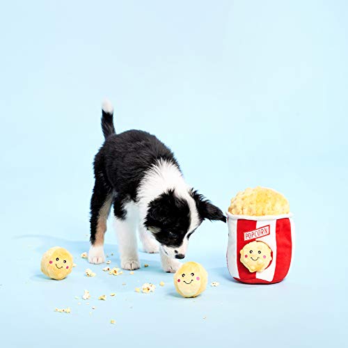 ZippyPaws Burrow Interactive Dog & Puppy Toys for Boredom - Popcorn Bucket - style: Popcorn Bucket