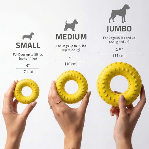 Playology Dual Layer Ring Dog Toy for Aggressive Chewers, Chicken Scent - size: Jumbo, style: Chicken