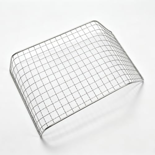 Stainless Steel Reptile Climbing Net – Basking Platform for Bearded Dragon, Leopard Gecko, Blue-Tongued Skink, Turtle – Durable Basking Rock & Ramp for Tank Accessories, Reptile Bed for Sunbathing - size: 30*10CM / 11.8*3.9IN