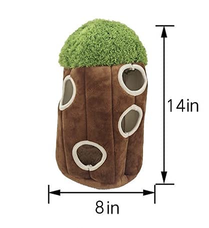 Glow Pups Dog Puzzle Toy Tree, Large, Green Forest Animal - size: Large
