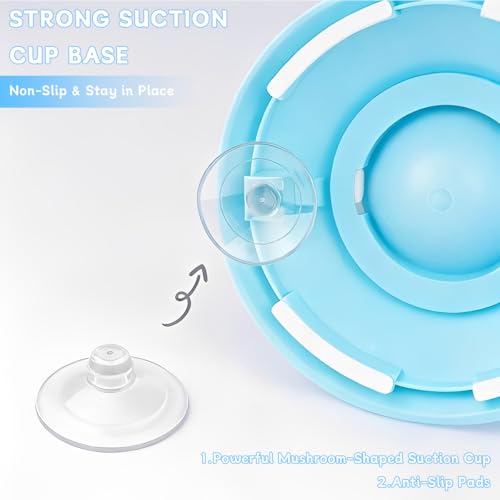 2026 New Lick Sphere Dog, Anxieties Relief Slow Feeder Dog Lick Ball Treat Dispenser, Non-Slip Licking Bowl, Enrichment Toys, Suitable for All Types of Dogs/Cats