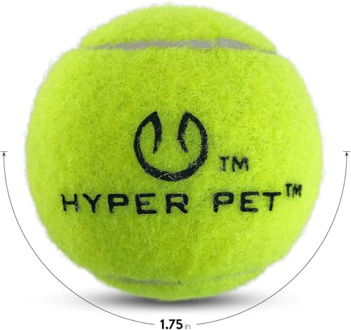 Hyper Pet Mini Extra Small Tennis Balls for Dogs, 1.75 Inch, 4 Pack, Green - color: Green, size: MINI 1.75" - 4 Pack