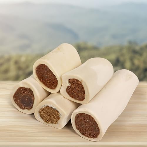 Cadet Stuffed Shin Bones for Dogs, Peanut Butter Flavor, Small, 3 Count - size: 3 Count (Pack of 1)