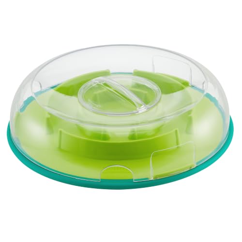 Outward Hound by Nina Ottosson Wobble Bowl Slow Feeder Dog Puzzle, Level 1 Beginner, 11.6 inches x 3.5 inches, Multicolored