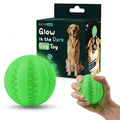 Glow in the Dark Treat Dispensing Dog Ball, Interactive Slow Feeder