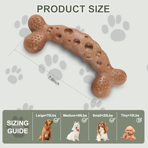 Tough Dog Chew Toy for Aggressive Chewers Medium Large Breed