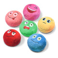 Squeaky Dog Toys, Stuffed Plush Puppy Toy Balls to Keep Them Busy, (6 Pack) Interactive Funny Pet Ball with Squeaker for Puppies Small Breed Dogs - style: Small 2.6" (6 Pack)