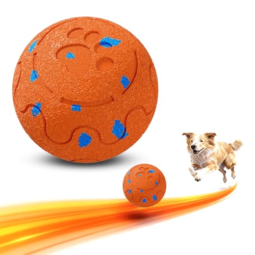 Interactive Dog Ball Toy, Automatic Moving & Rolling Dog Toy with 3 Modes, Motion Activated Smart Dog Toy Ball for M/L Dogs, USB Rechargeable, E-TPU Chew Resistant Pet Toy for Indoor & Outdoor Dogs