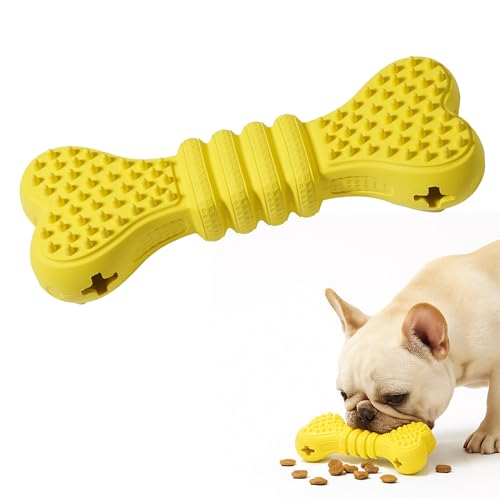 PAWSPIK Bone Treat Dispensing Enrichment Dog Chew Toy