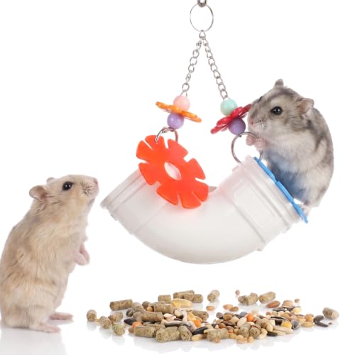 Hanging Rat Foraging Toy Slow Feeder Fancy Cage Puzzle Toys