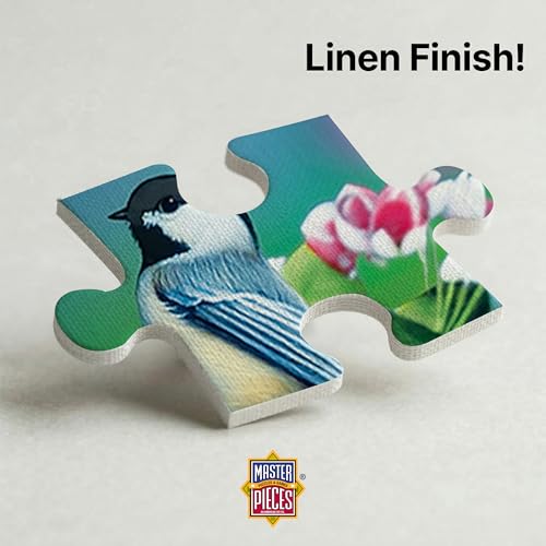 MasterPieces 1000 Piece Jigsaw Puzzle for Adults, Family, Or Youth - Songbird Collage - 19.25"x26.75" - style: Songbird Collage