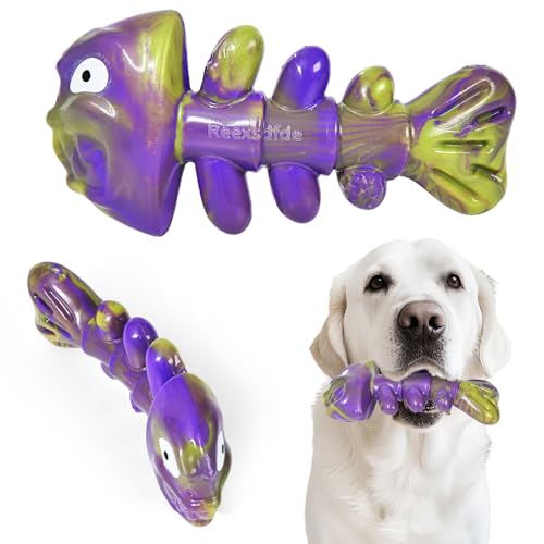 Dog Chew Toy Durable and Indestructible - color: Purple