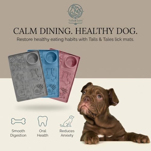 Dog Lick Mat, Large 11.2 x 16.7 in Slow Feeder with Strong Suction, Pink - color: Pink