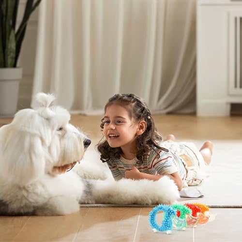 H&H Pets Small Dog Dental Chew Toy – Hedgehog-Shaped Puppy Chew Toy for Teething, Teeth Cleaning & Interactive Play