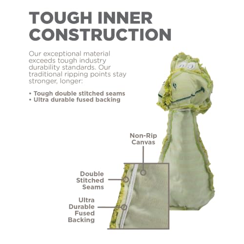 Outward Hound by Charming Pet Thunda Tugga Bunny Plush & Squeaky Dog Tug Toy - color: Bunny