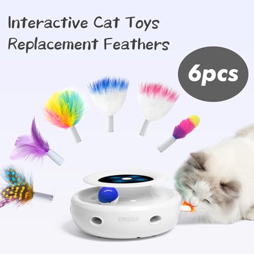 ORSDA 12 Pcs Feathers Replacement Accessories, ONLY Fits T60/ T62