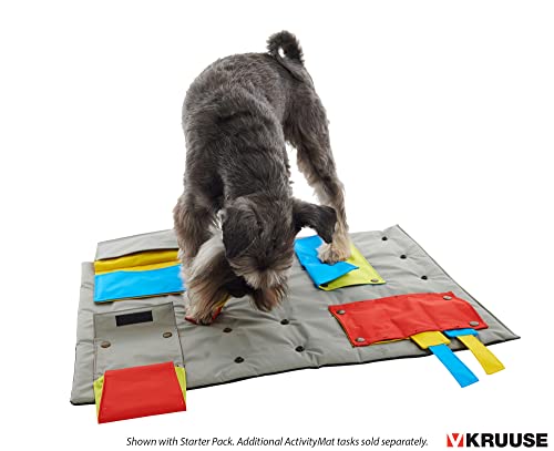 Kruuse Buster ActivityMat Task – Mouse Trap (Level 3) – Advanced Puzzle Attachment for Buster ActivityMat – Interactive Dog Enrichment Toy for Mental Stimulation & Training