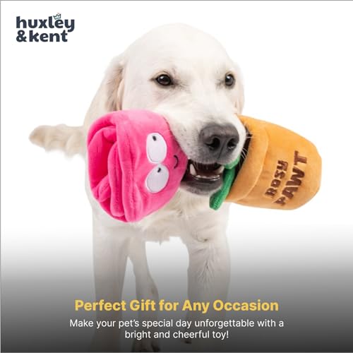 Huxley & Kent Seek 'n Treat Puzzle Dog Toy, Rosie Pawt, Small - color: Rosie Pawt, size: Small