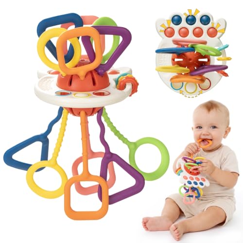 Montessori Pull String Sensory Toy for Toddlers