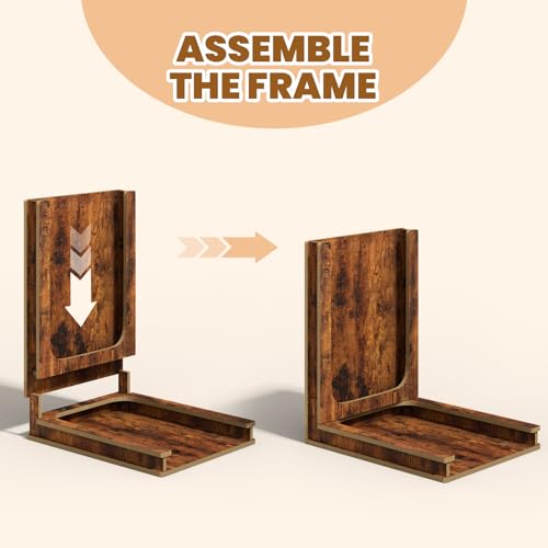 Deluxe Replaceable Cardboard Cat Scratcher, Easy Assembly & 3-Second Swap, Adjustable Height (16.9” or 23.6”) with 2 Full Pad Sets, Ultimate Value Bundle - size: 2 Full Pad Set+Reusable Frame