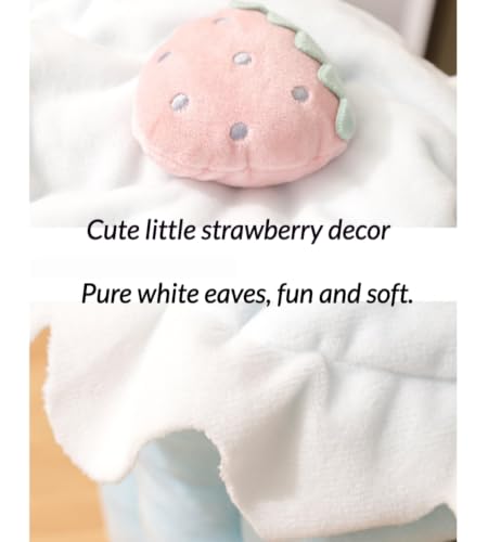 Cozy Warm Guinea Pig Hideout Soft Small Pet Cave House Cake Shape (Blue,S) - color: Blue, size: S