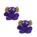 MIGHTY® 2 Pack Microfiber Small Elephant Dog Toys - color: 2PK Purple Elephant