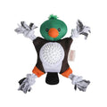 Territory 2 in 1 No Stuffing Removable Fetch Ball Tug Dog Toy for Small Medium Large Dogs, Duck - style: Duck
