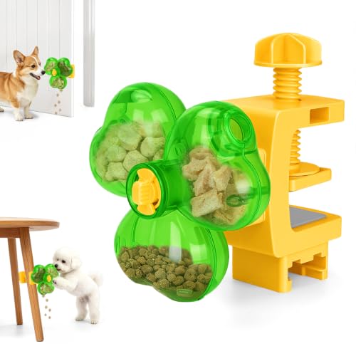 Dog Slow Feeder, Interactive Dog Puzzle Feeder for Enrichment - color: Green