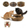 Cat Scratcher Toys for Indoor Cats - Kitty Kurlz Magic Organ Cat Scratcher Board, Cardboard Cat Scratching Board Ball Scratcher Pad - color: 1pc