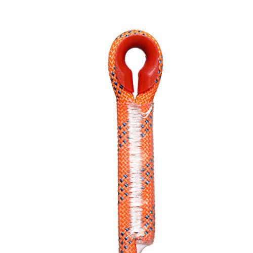 Static Climbing Ropes 35FT,50FT,100FT,150FT,200FT,250FT(Diam 10mm,16mm) - color: Orange(diam 10mm), size: 35 FT