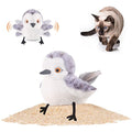 Potaroma Cat Toys Flapping Bird (No Flying), Lifelike Sandpiper Chirp Tweet, Rechargeable Touch Activated Kitten Toy Interactive Cat Exercise Toys for All Breeds Cat Kicker Catnip Toys 4.0" - style: Male Sandpiper