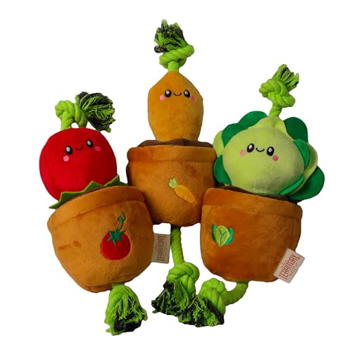 Territory Interactive Play Plush Treat-and-Tug Reward Toy for Dogs, Lettuce - style: Lettuce