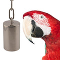 Super Bird Creations SB1243 Stainless Steel Tube Bells - Bird Cage Accessory for Sound Enrichment - Ideal for Parrots, Amazons, Greys, Cockatoos and Macaws (Large) - size: Large