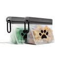 (re) zip Reusable Pet Treat & Poop Bag Carrier with Carabiner Clip, 2-Pack - size: 1 Cup