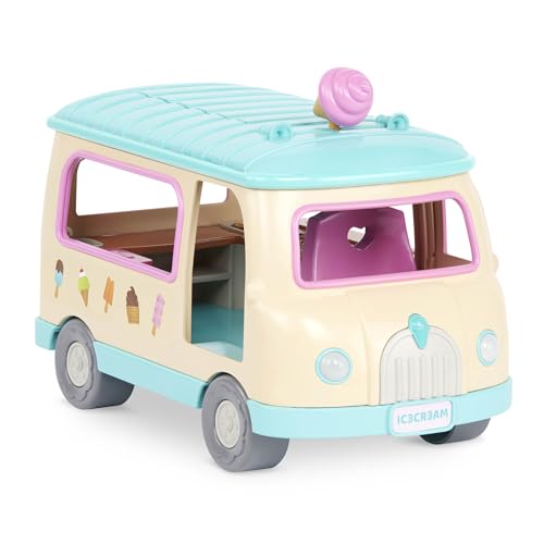 Li'l Woodzeez Scoops Ice Cream Truck with Lights & Sounds, 27-Piece, Trucks - style: Ice Cream Truck