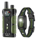 SLOPEHILL Dog Shock Collar,4200FT Dog Training Collar with Remote,Green - color: Green